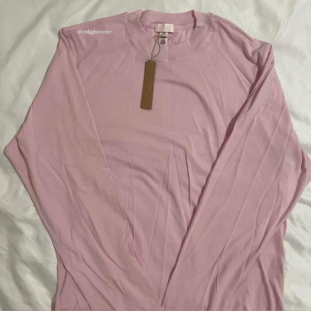 Skims Boyfriend Long Sleeve T-Shirt